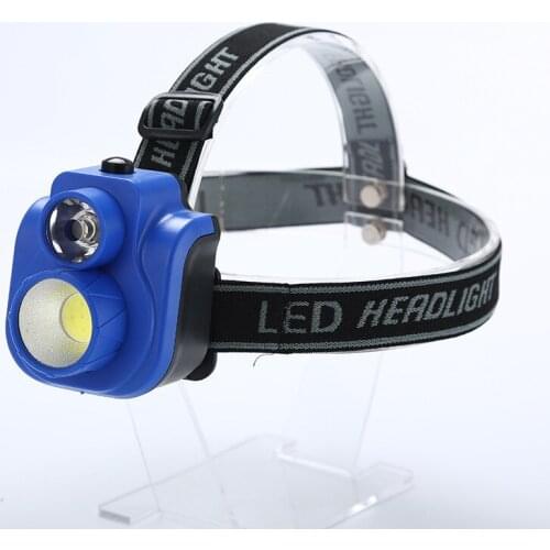 COB strong LED headlamp riding bike fishing hunting miners lamp outdoor torch flashlight camping lighting camp headlights