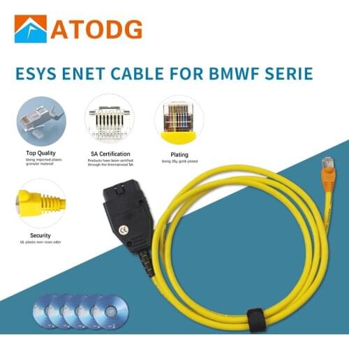 E-SYS ICOM Diagnose Cable For BMW F-serie Refresh Hidden Data ESYS ICOM Coding ECU Programmer OBD OBD2 S Diagnostic Auto Tool