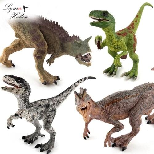 Classic Jurassic Dinosaurs Model Toys Fallen World 1 2 3 4 5 Lifelike Figures Kingdom Park Plastic Collection Children Kids
