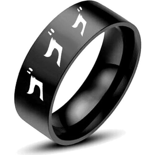 4 Color Anime Style Cosplay Jewelry Stainless Steel JOJOS BIZARRE ADVENTURE Cosplay Ring Anniversary Gift Party Jewelry For Boy