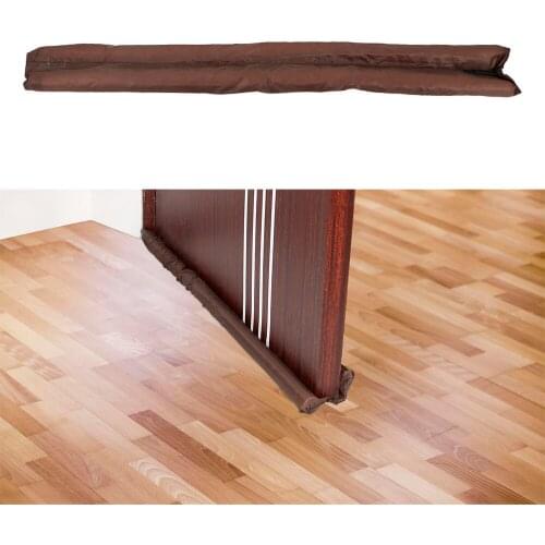 Brown Wind Dust Blocker Doors and Windows Protecter Sealer Door Stops