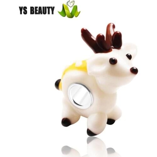 Small animal shaped glass beads personalized DIY beaded bracelet with beads suitable for European charm jewelry production