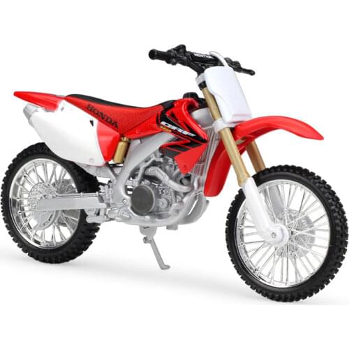 MAISTO Motorcycle Models CRF450R Off-Road 1:12 scale Motorcycle Diecast Metal Bike Miniature Race Toy For Gift Collection