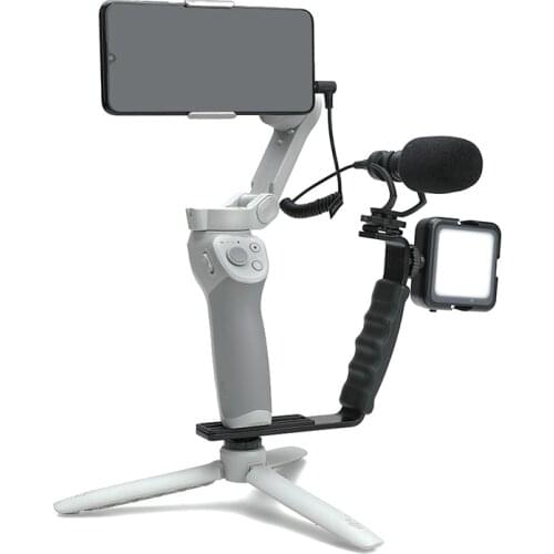 Osmo gimbal mount Extended arm bracket holder for dji OM 4 osmo Smooth 4 gimbal camera Accessories