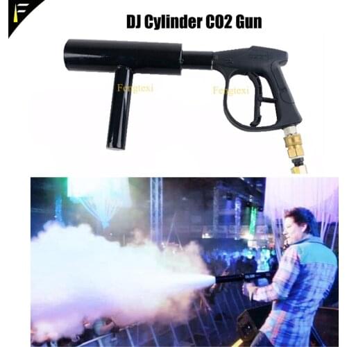 Liquid CO2 Smoke Jet Gun White/Color Clouds CO2 Vapor Plumes Jet Gun Pistol By Handheld for Bars Dj Dancer