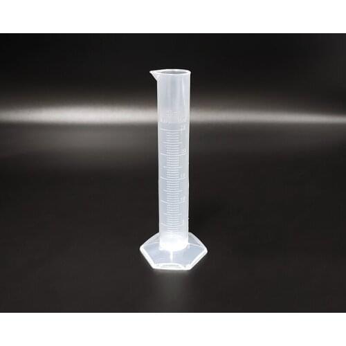 2pcs Plastic measuring cylinder,Capacity 25ml,Graduated Plastic Laboratory Cylinder