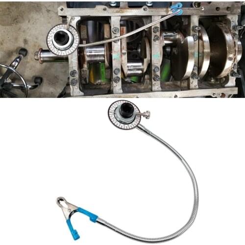 Dropship Torque Angle Meter 1/2" Drive Wrench Angle Gauge Flexible Clip Arm Torque Angle Gauge Rotation Check Test Measure