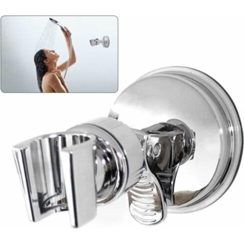 Adjustable Shower Head Bracket, Suction Cup Shower Holder Wall Mounted for Bathroom , 50x50x50mm