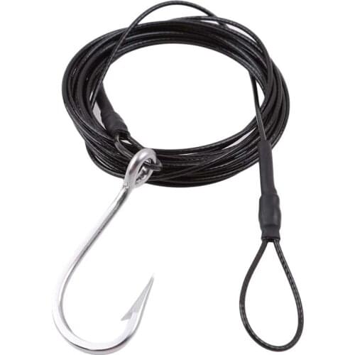 Stainless Steel Fishing Hook Double Hook Tied Up Sub-Thread Finished Product Suit Barbed Fishing Hook Anti-winding Carp Hook