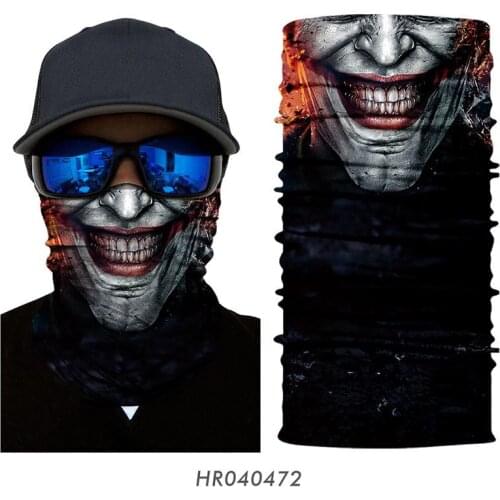 Cycling Sport Scarf Tube Buff Bandana Hiking Hunting Facemask Venom Balaclava Neck Gaiter Half Ski Mask Shemagh Women Men Summer