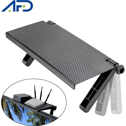 TV Screen Top Storage Shelf Space Saving Home TV Box Converter Storage Holder Stand on TV Free Installation Home Storage Shelves