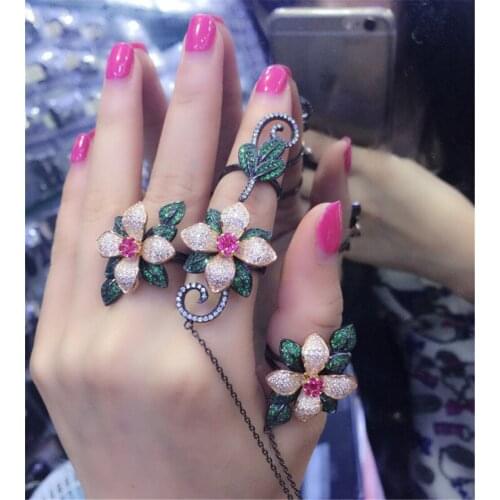 Xa246 Luxury shine Designer Fashion 925 Sterling Silver wedding party Jewelry zirconia, aaa1