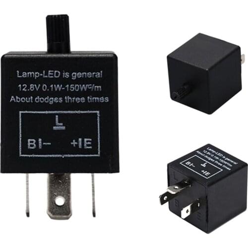 1pcs CF14 3 Pin Adjust 12V LED Flasher Relay Car Turn Signal Indicator Blinker Light