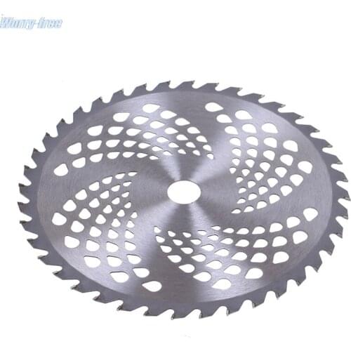 1 Pc Carbide Durable Trimmer Blade 40 Teeth Lawn Mower Grass Eater Trimmer Head Brush Cutter Weeds Blade Knife Garden Tools