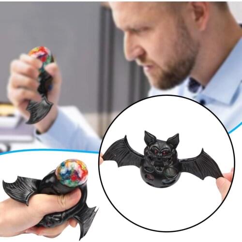 10ml Iiquid Novel Creative Simulation Animal Shape Exhaust Decompression Toy Simulation Bat Tricky Bead Water Ball Squeeze Toy#L
