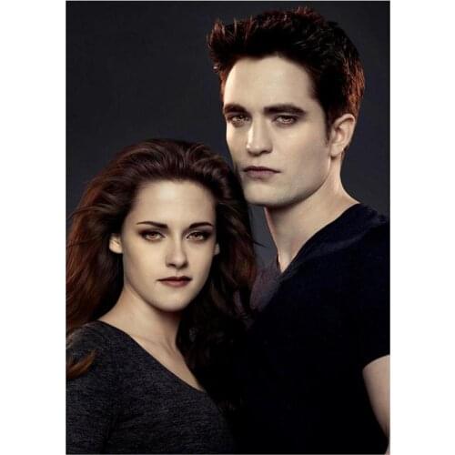5D DIY Full Round/Square Diamond Painting The Twilight Saga Movie Poster 3D Embroidery Cross Stitch Mosaic Home Decor Gift Y115
