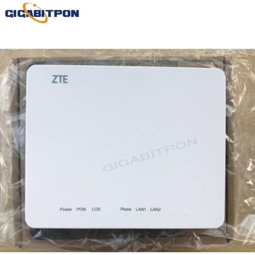 Free shipping 100%Original ZTE F412 EPON SC UPC ONU ONU ONT Fiber Router 1GE + 1FE + 1TEL port with power no box