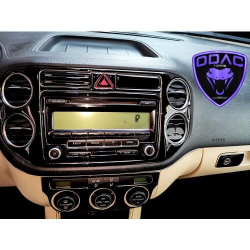 For VW Tiguan Dashboard Kit, ODAC Tuning, Interior Stickers, Coating, Cover, Vehicle Accessories, Car Accessories