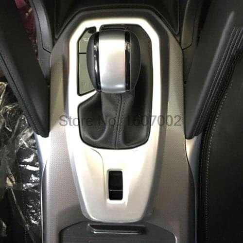 For Renault Koleos 2016 2017 ABS Matte Gear Shift Knob Shifter Lever Head Platform Cover Trim Car Accessories