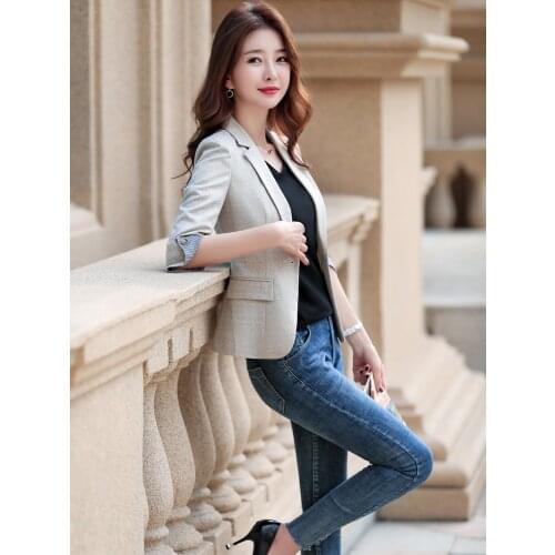 KMETRAM Korean Blazer Women Clothes 2020 Spring Jacket Women Blazers and Jackets Streetwear Coat Plus Size Chaqueta Mujer Y3131