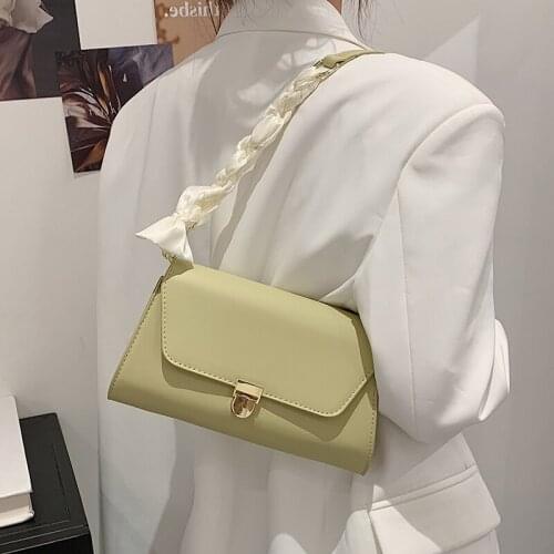 Summer Niche Design Bag 2021 new fashion chain one-shoulder underarm bag slanted womens bag hundred ins