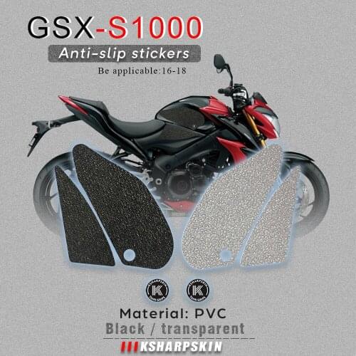 Motorcyle Sticker Decal Emblem Protector Tank Pad Tank grip For SUZUKI 16-18 GSX-S1000 16-18 GSX-S1000 ABS 16-18 GSX-S1000F ABS