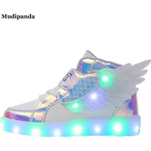 Детская светящаяся обувь MudiPanda China At AliExpress