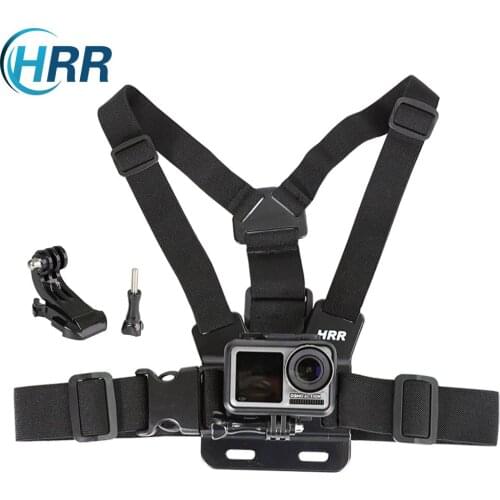 Chest Mount Harness Chesty Strap for GoPro Hero 9 8 7 5 DJI Osmo Action Insta360 One R SJCAM EKEN AKASO Sports Camera Accessory