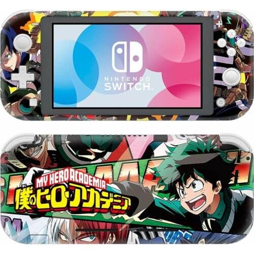 NintendoSwitch Skin Sticker My Hero Academia Decal Cover For Nintendo Switch Lite Protector Nintend Switch Lite Skin Sticker