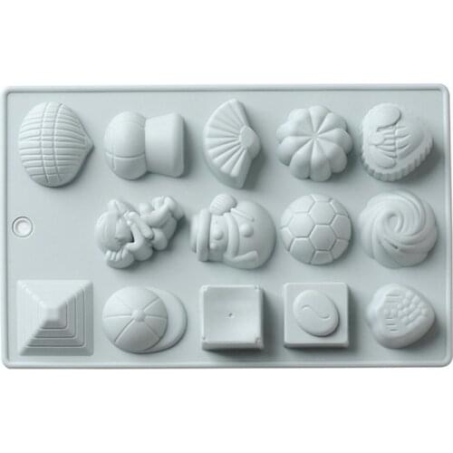 New Arrival Silicone Fondant Cake Mold Chocolate Molds DIY Cake Decorating Tools Silicone Cookies Molds Ice Cube Tray