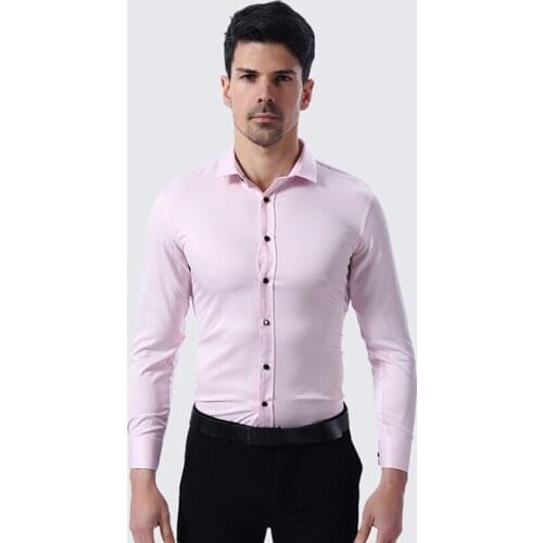 Slim Fit Mens Shirts Formal Dress Shirt Button Mans Shirts Cotton European Designer Thin Summer Streetwear Camisa Masculina A734