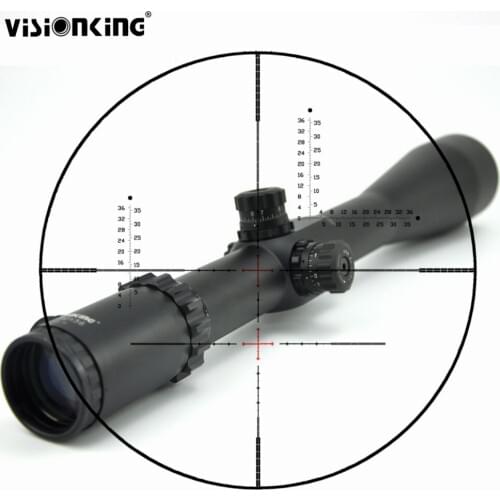 Visionking 10-40x56 Side Focus Rifle Scope Long Range Mira Telescopica Illuminated Hunting Riflescope W/Honeycomb Sunshades Hood