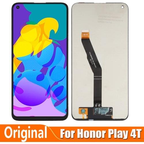 Original 6.39" For Honor Play 4T AKA-AL10 AKA-TL10 LCD Display Touch Screen Digitizer Assembly Replacement Parts