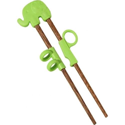 Training Chopsticks Cartoon Shape Heat-resistant Skin-friendly Children Learning Chopsticks for Kindergarten