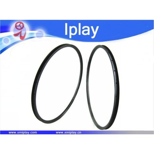IPLAY Promotion 1pair Carbon Toray T700 29er mtb rims carbon clincher rim 32holes UD matte finish 28H carbon mtb rims 29