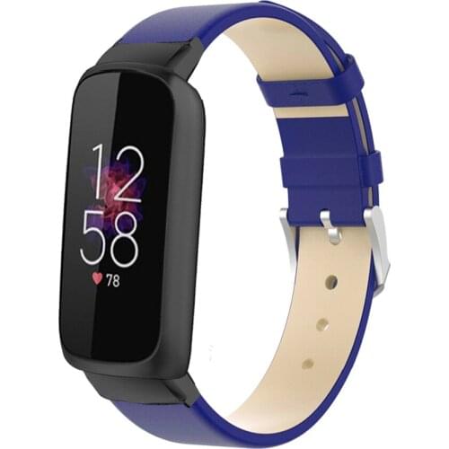 Watch Strap Leather Watch Strap High Quality Sports Strap Spare Parts for Fitbit Luxe Smart Bracelet