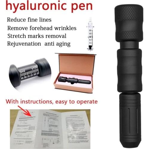 Remove wrinkles for Hyaluron pen lip filler injection Ampoule Adapter 0.3ml Hyaluronic Acid Pen Atomizer lifting lip meso Gun