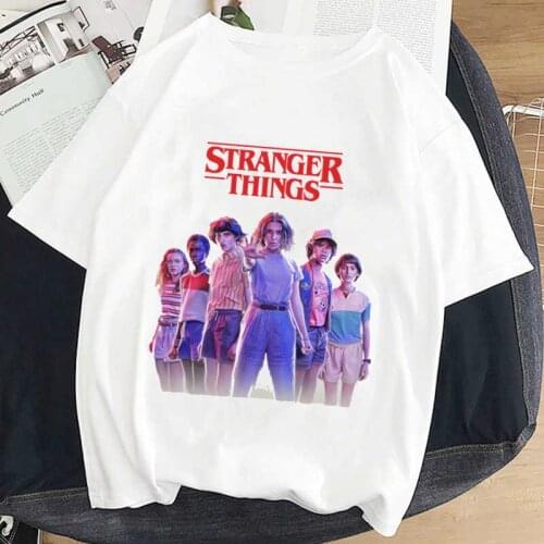 Stranger Things Season T Shirt Tpos Women Upside Down Tshirt Eleven Female Graphic Grunge T-shirt Sweatshirt Tee Funny Clothing