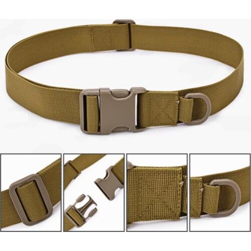 Tactical Belt Men Adjustable Buckle Tactical Bag Waistband Military Rescue Useful Sport Belt Series In Multiple Pockets