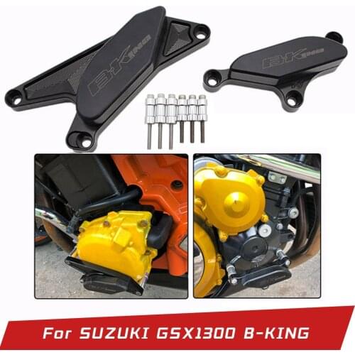 Engine Case Guard Crash Protector Cover Slider For SUZUKI B-King GSX 1300 2007-2012 Motorcycle Accessories
