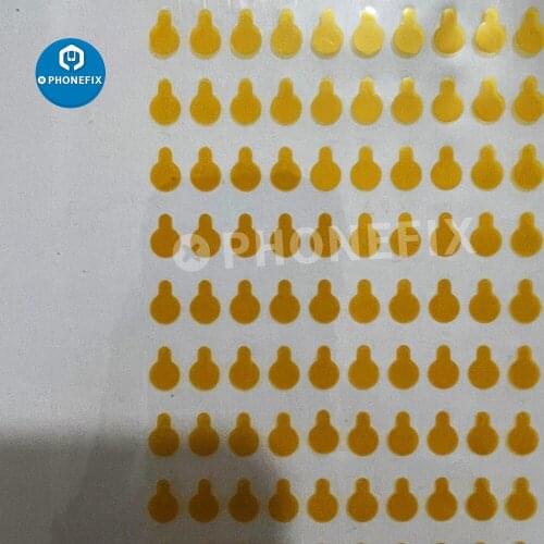 100pcs Mobile Phone Front Camera Face id Protective sticker Infrared Dot Matrix image head dustproof High Temperature protection