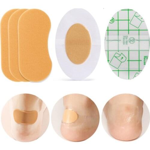 5Pcs Heel Protector Foot Care Sole Sticker Waterproof Invisible Patch Anti Blister Friction Foot Care Tool
