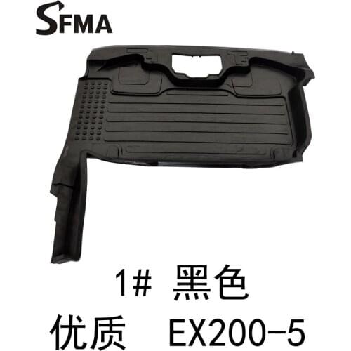 Free shipping for excavator accessories Hitachi ex200-5 cab floor mat rubber foot pedal digger parts