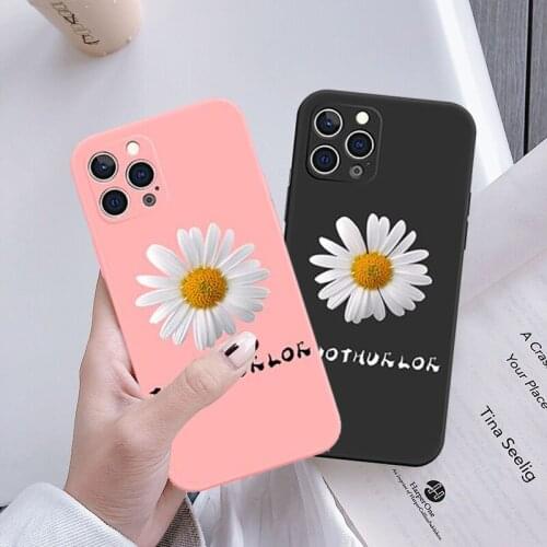 Cute 3d Flower Coque For iPhone 6 6s 7 8 Plus X XR SE 2020 12 mini 11 Case Cover 11Pro 12Pro XS Max Phone Bag 11promax 12promax