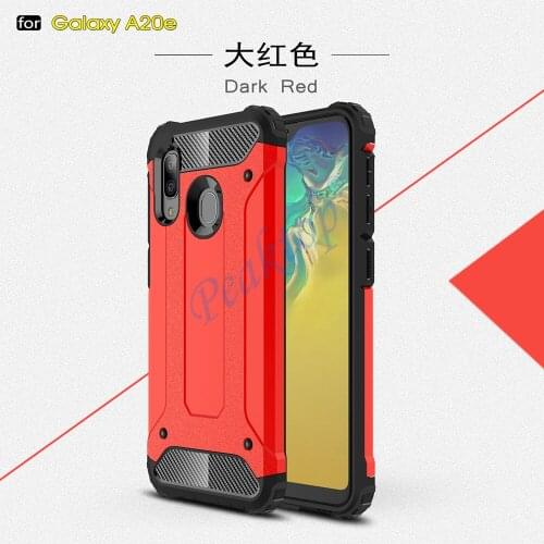 For Samsung Galaxy A20e Case Shockproof Armor Rubber Hard PC Phone Cases for Samsung A20e A202F A202 SM-A202F A20e 2019 Cover