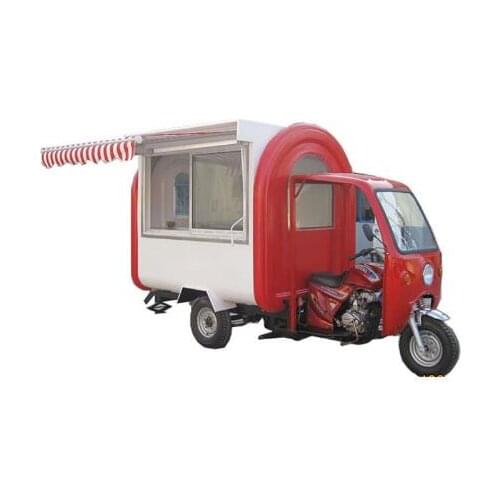 Electric Adult Tricycle Food Truck Mobile Kitchen Vending Kiosk Catering Trailer Ice Cream Coffee Bubble Tea Food Cart for Sale