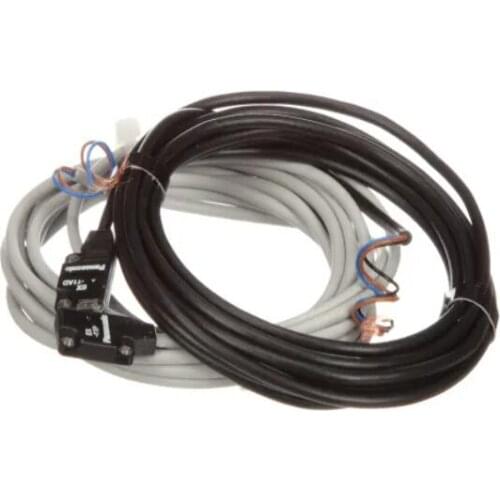 EX-11A = EX-11P + EX-11AD Sensor, Photoelectric, Ultra-Slim, NPN Output, Front Sensing, 150mm, Light-ON