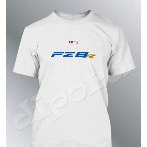 Tee Shirt Personnalise FZ8R S M L XL XXL Homme Col Rond Moto FZ 8 R