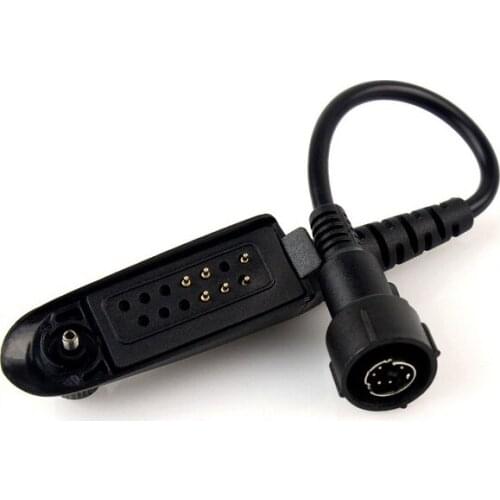 Cable For Military Bone Conduction Noise Cancelling Headset For Motorola MTX950 MTX960 GP320 GP328 GP329 GP338