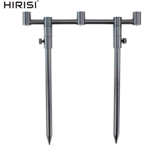 Carp Fishing Rod Pod Aluminium Bank Sticks and Buzz Bar Set for 3 Rods